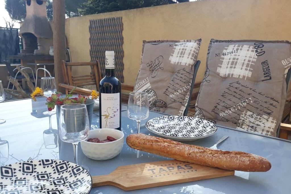 Villa 3 Etoiles Pres Des Plages, Parking, Wifi, Clim Sauvian Exterior photo